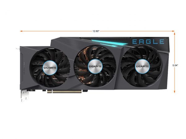 Gigabyte Geforce Rtx 3080 Eagle 10gb Gddr6x Pci Express 4.0 Graphics Card Gv N3080eagle 10gd (rev. 1.0) (7)