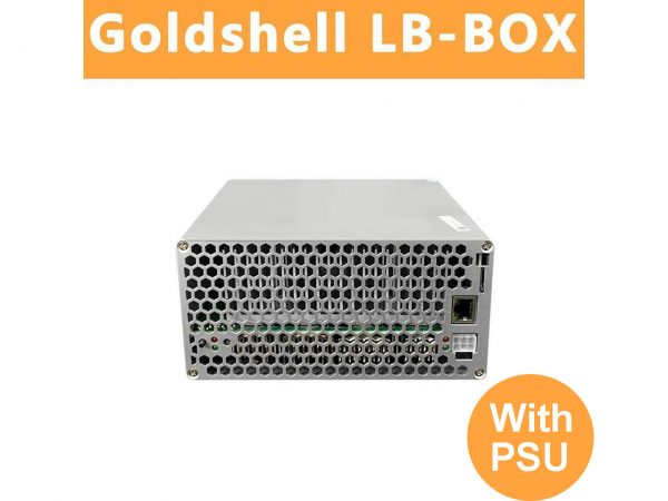 Goldshell Lb Box Miner With Psu Power Supply Mining Lbry Crypto Asic 175ghs±5% 162w New (1)