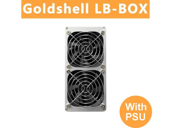Goldshell Lb Box Miner With Psu Power Supply Mining Lbry Crypto Asic 175ghs±5% 162w New (2)