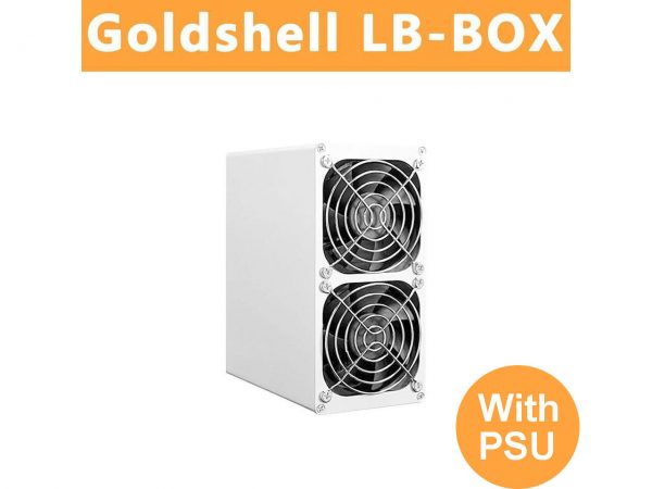 Goldshell Lb Box Miner With Psu Power Supply Mining Lbry Crypto Asic 175ghs±5% 162w New (3)