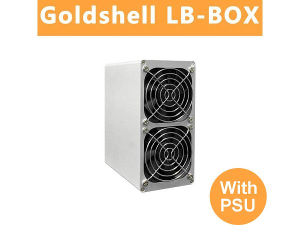 Goldshell Lb Box Miner With Psu Power Supply Mining Lbry Crypto Asic 175ghs±5% 162w New (4)