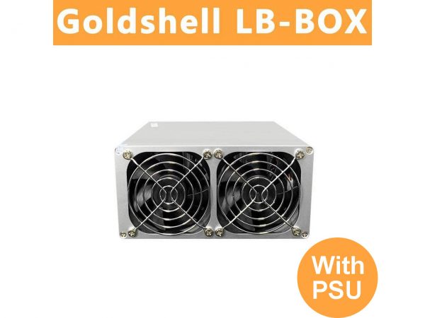 Goldshell Lb Box Miner With Psu Power Supply Mining Lbry Crypto Asic 175ghs±5% 162w New (5)