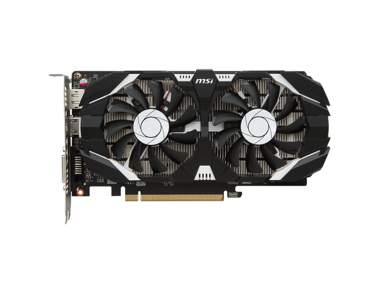 Msi Gtx1050 Ti 4gb Gddr5 Oc 128 Bit Pci Express 3.0 X16 Hdcp Ready Atx Video Card (3)