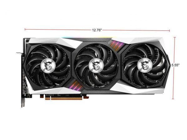 Msi Gaming Radeon Rx 6800 16gb Gddr6 Pci Express 4.0 Video Card Rx 6800 Gaming X Trio 16g (9)