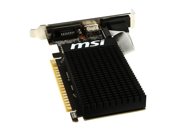 Msi Geforce Gt 710 2gb Ddr3 Pci Express 2.0 X16 Low Profile Video Card Gt 710 2gd3h Lp (2)