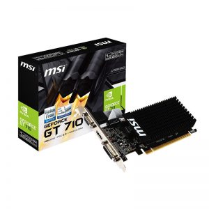 Msi Geforce Gt 710 2gb Ddr3 Pci Express 2.0 X16 Low Profile Video Card Gt 710 2gd3h Lp