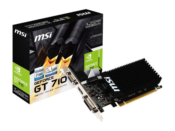 Msi Geforce Gt 710 2gb Ddr3 Pci Express 2.0 X16 Low Profile Video Card Gt 710 2gd3h Lp (4)