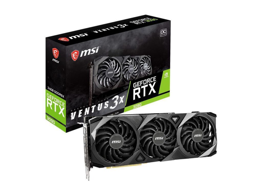 Msi Ventus Geforce Rtx 3090 24gb Gddr6x Pci Express 4.0 Graphics Video Card Rtx 3090 Ventus 3x 24g (15)