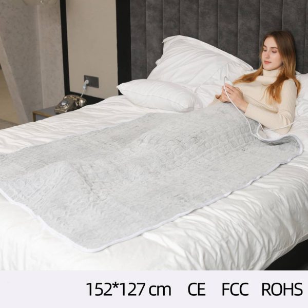 Electric Blanket Uk 5060 Inches Winter Warm 6 Levels Temperature Control (8)