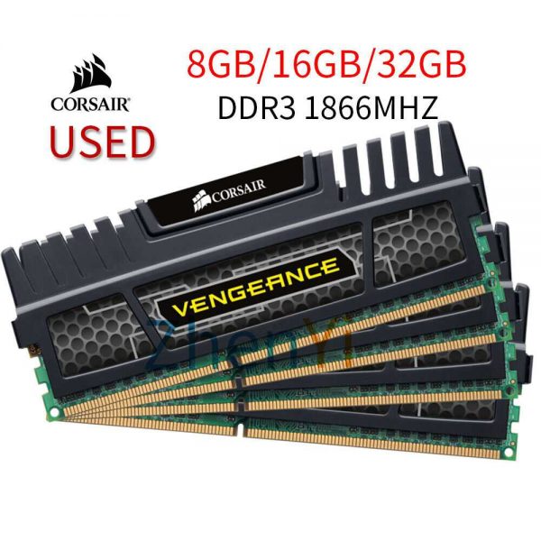 Corsair Vengeance 8gb Ddr3 2133mhz 2400mhz Memory Lot (12)