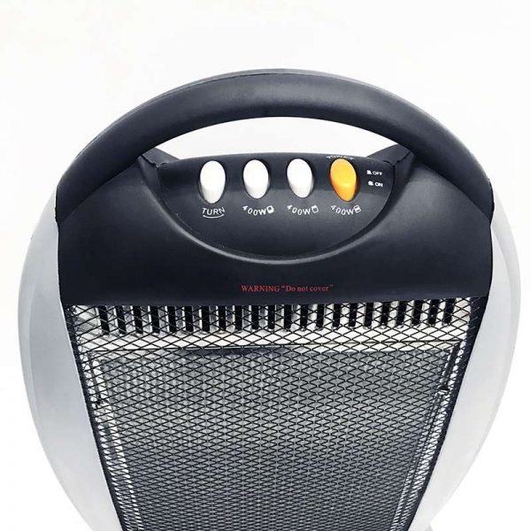 Electric Heaters For Homes 1200w 3 Gears Adjustable With Grey (2)