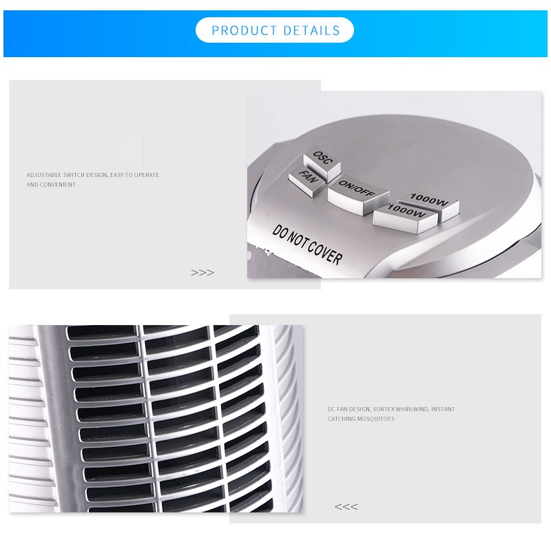 Heaters For Indoor Use Large Room 2000w 2 Gears Adjustable (7)