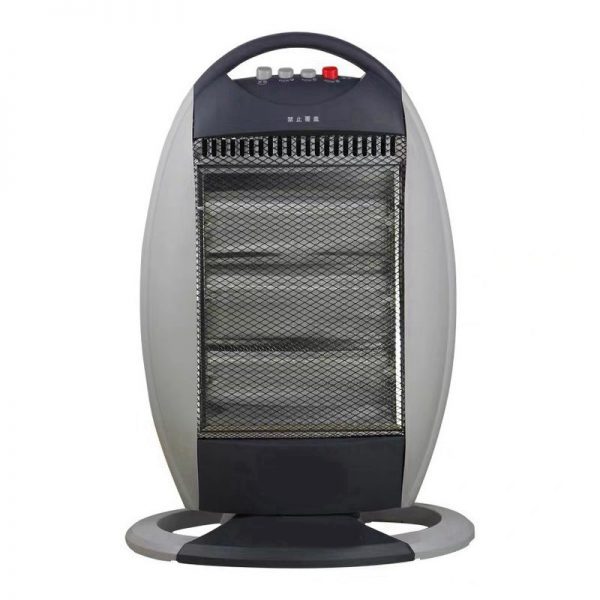 Portable Electric Heaters 1200w 3 Gears Adjustable With Grey (3)