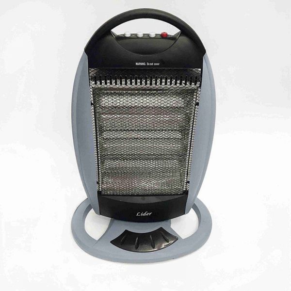 Portable Electric Heaters 1200w 3 Gears Adjustable With Grey (6)