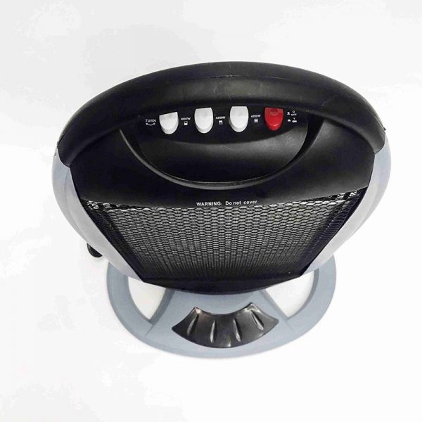 Portable Electric Heaters 1200w 3 Gears Adjustable With Grey (9)
