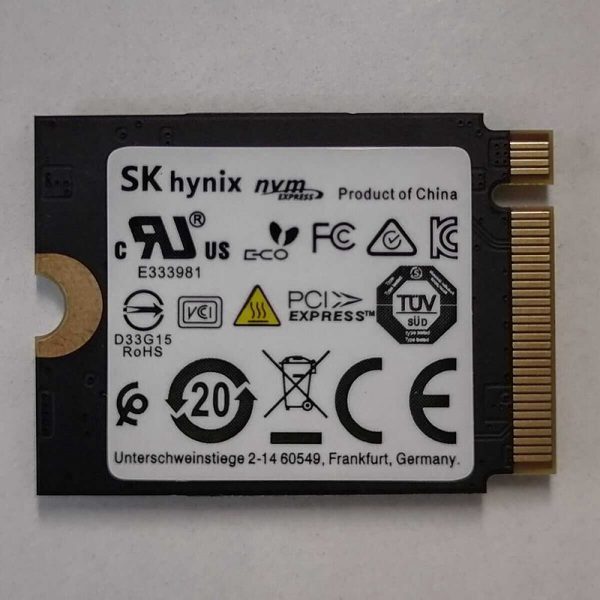 Sk Hynix 512gb Nvme Pcie M.2 2230 Ssd Bc711 30mm Solid State Drive Hfm512g3x013n (3)