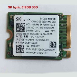 Sk Hynix Bc511 Ssd 512gb Nvmepcie M.2 2230 (2)