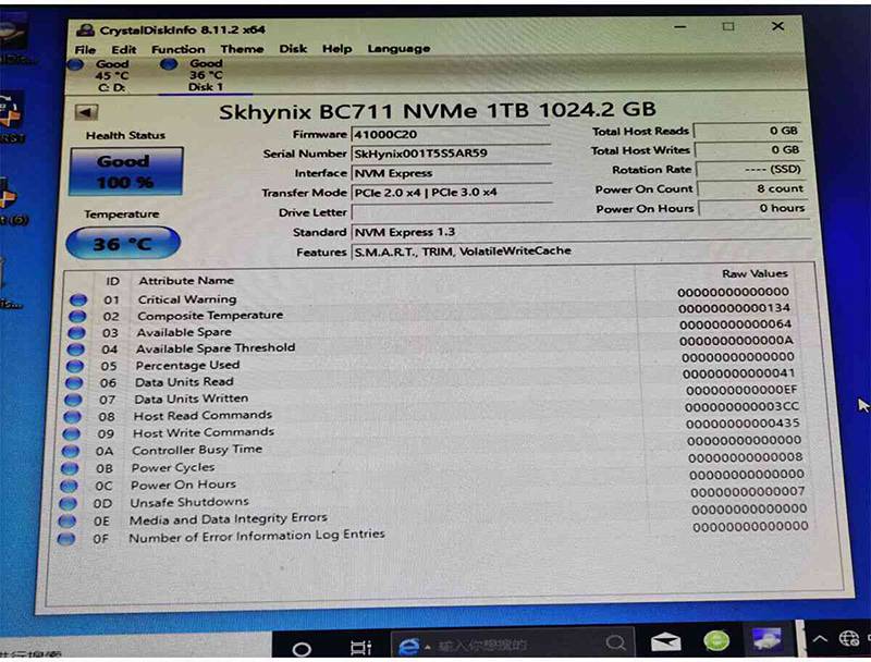 Sk Hynix Bc711 M.2 2230 1tb Nvme Pcie For Microsoft Surface Pro 7+ 8 Steam Deck (7)