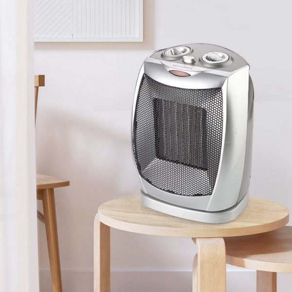 Small Electric Heaters For Indoor Use 1500w 2 Gears Adjustable (3)