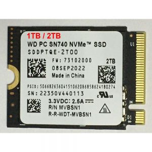 Wd Pc Sn740 1tb Or 2tb M.2 2230 Ssd Nvme Pcie4x4 For Steam Deck Asus Rog Flow X Laptop Ssd (1)